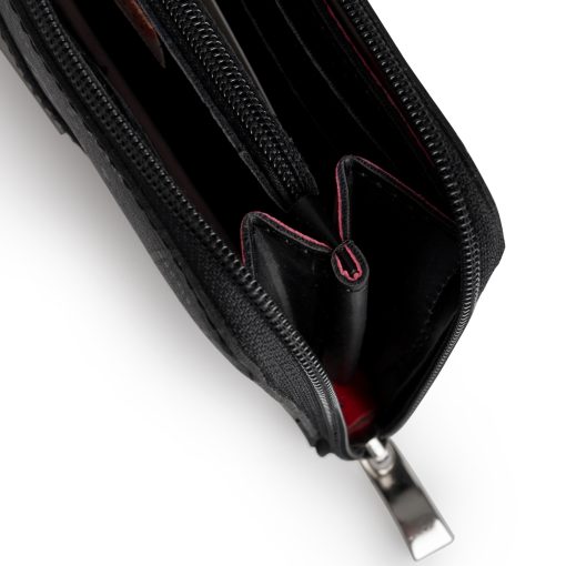 Γυναικείο πορτοφόλι Pierro Accessories Μαύρο 00022PM01