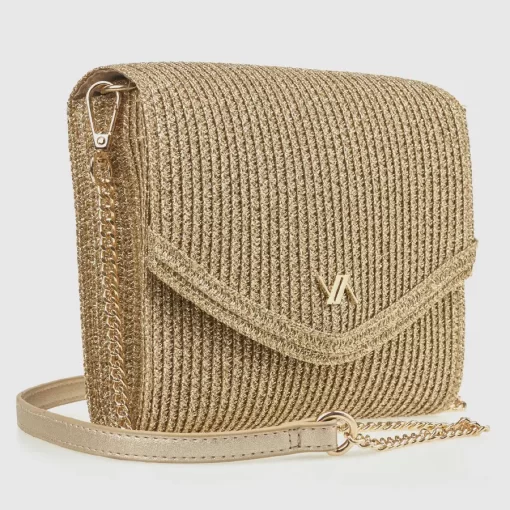 Γυναικείο Τσαντάκι Αμπιγιέ Verde 01-0002046 Χρυσό