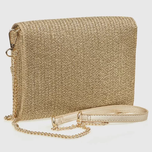 Γυναικείο Τσαντάκι Αμπιγιέ Verde 01-0002046 Χρυσό