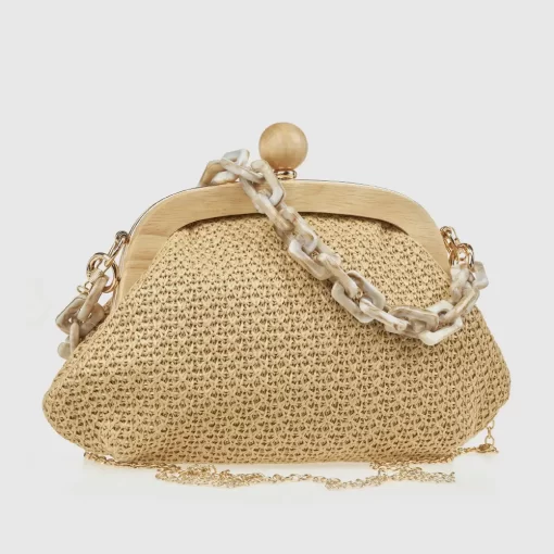 Γυναικείο Τσαντάκι Αμπιγιέ Verde 01-0002055 Μπεζ