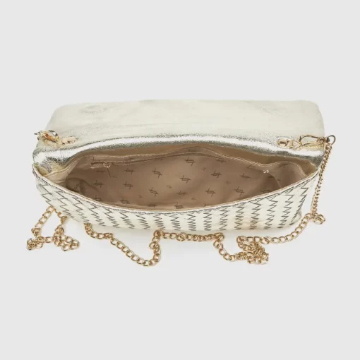 Γυναικείο Τσαντάκι Αμπιγιέ Verde 01-0002078 Χρυσό