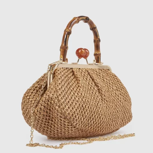 Γυναικείο Τσαντάκι Αμπιγιέ Verde 01-0002085 Καμηλό