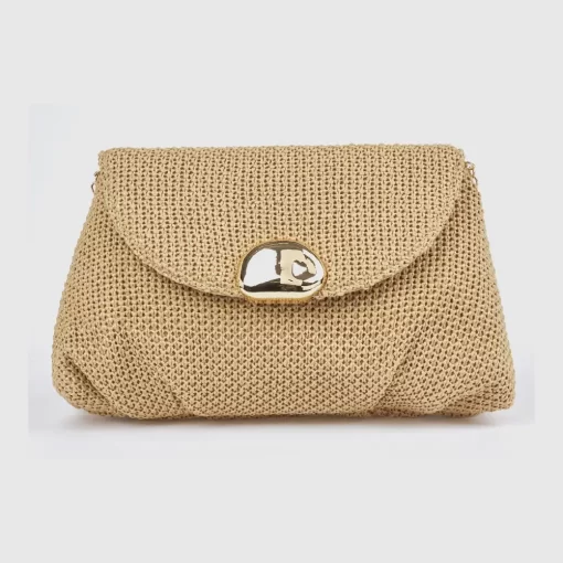 Γυναικείο Τσαντάκι Αμπιγιέ Verde 01-0002086 Μπεζ