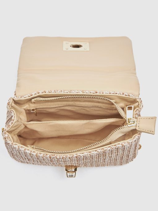 Γυναικείο Τσαντάκι Αμπιγιέ Verde 01-0002099 Μπεζ