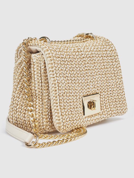 Γυναικείο Τσαντάκι Αμπιγιέ Verde 01-0002099 Εκρού