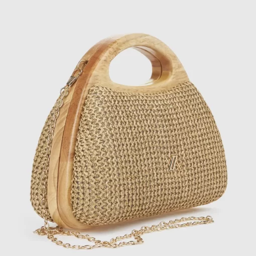 Γυναικείο Τσαντάκι Αμπιγιέ Verde 01-0002117 Καμηλό