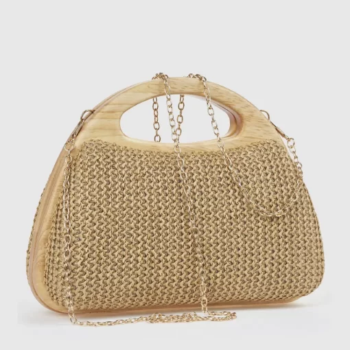 Γυναικείο Τσαντάκι Αμπιγιέ Verde 01-0002117 Καμηλό