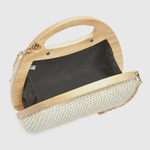 Γυναικείο Τσαντάκι Αμπιγιέ Verde 01-0002117 Εκρού