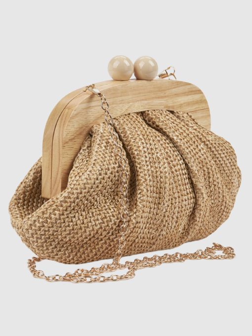 Γυναικείο Τσαντάκι Αμπιγιέ Verde 01-0002134 Μπεζ