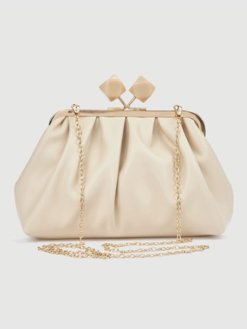 Γυναικείο Τσαντάκι Αμπιγιέ Verde 01-0002145 Εκρού