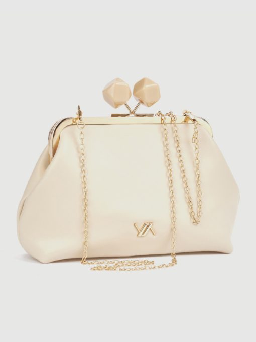 Γυναικείο Τσαντάκι Αμπιγιέ Verde 01-0002145 Εκρού