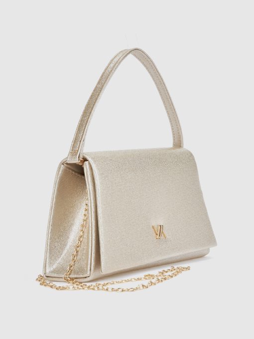 Γυναικείο Τσαντάκι Αμπιγιέ Verde 01-0002148 Χρυσό