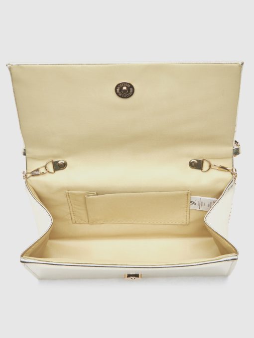 Γυναικείο Τσαντάκι Αμπιγιέ Verde 01-0002149 Χρυσό