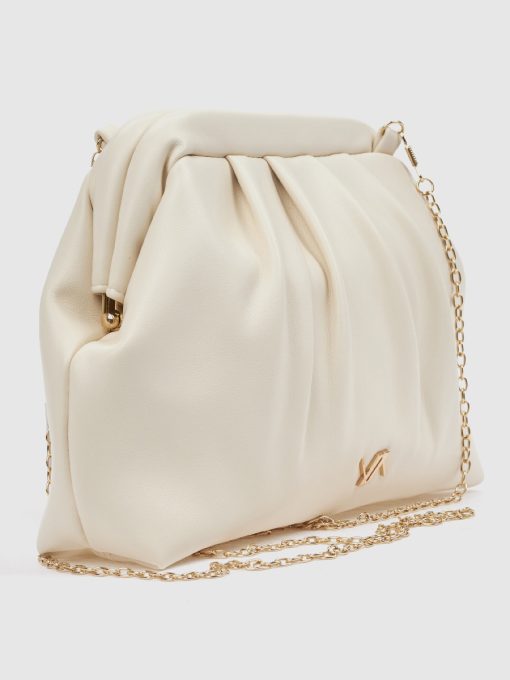 Γυναικείο Τσαντάκι Αμπιγιέ Verde 01-0002152 Εκρού