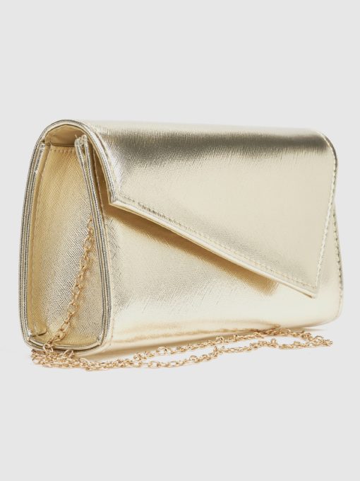 Γυναικείο Τσαντάκι Αμπιγιέ Verde 01-0002156 Χρυσό