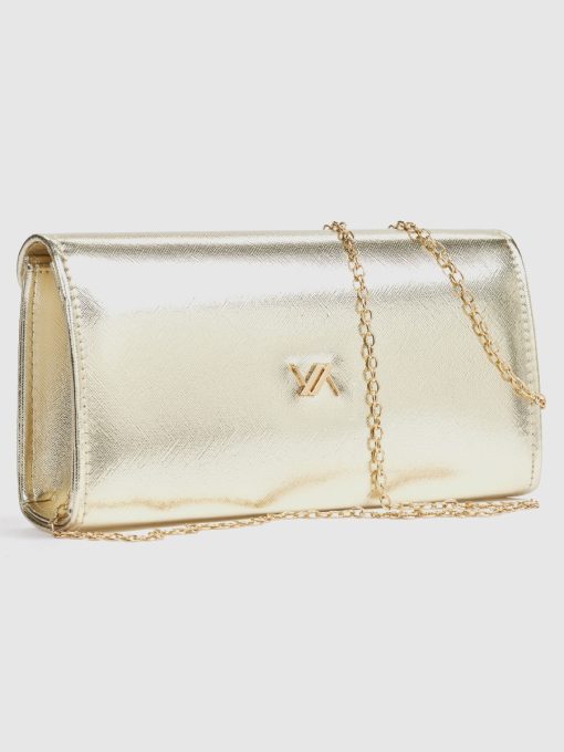 Γυναικείο Τσαντάκι Αμπιγιέ Verde 01-0002156 Χρυσό