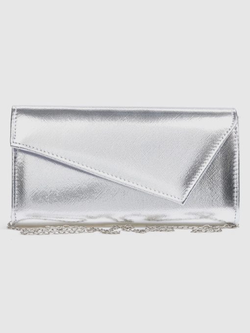 Γυναικείο Τσαντάκι Αμπιγιέ Verde 01-0002156 Ασημί