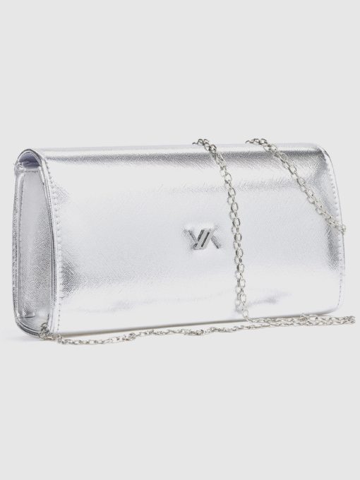 Γυναικείο Τσαντάκι Αμπιγιέ Verde 01-0002156 Ασημί