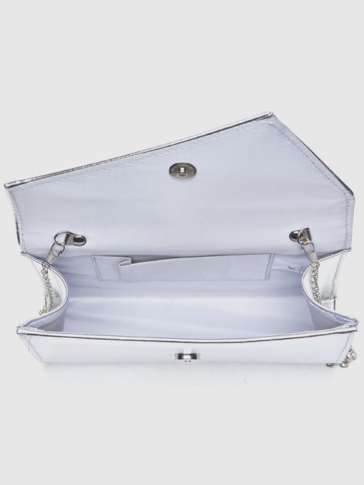 Γυναικείο Τσαντάκι Αμπιγιέ Verde 01-0002156 Ασημί