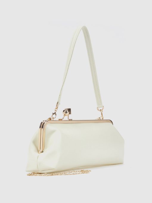 Γυναικείο Τσαντάκι Αμπιγιέ Verde 01-0002159 Εκρού