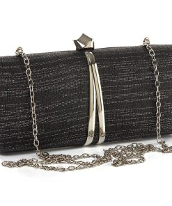 Βραδινό τσαντάκι clutch Verde 01-1119-Μαυρο