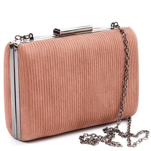 Βραδινό τσαντάκι clutch Verde 01-1154-Dasty Pink