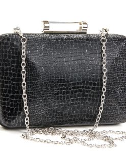 Βραδινό τσαντάκι clutch Verde 01-1360-Μαύρο