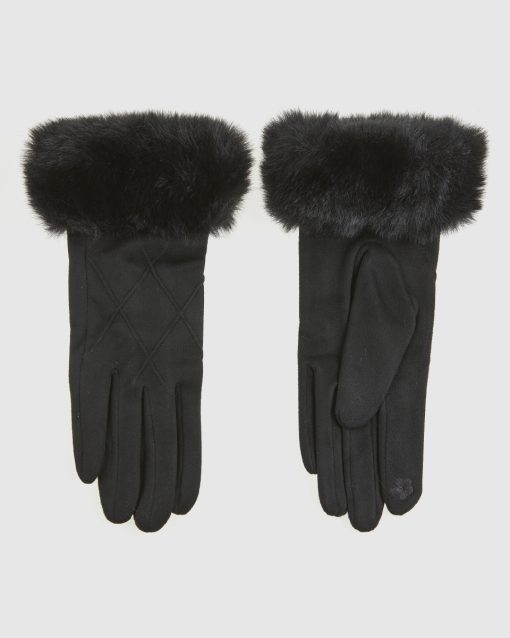 VERDE ΓΥΝΑΙΚΕΙΑ ΓΑΝΤΙΑ 02-0000799 ΜΑΥΡΟ