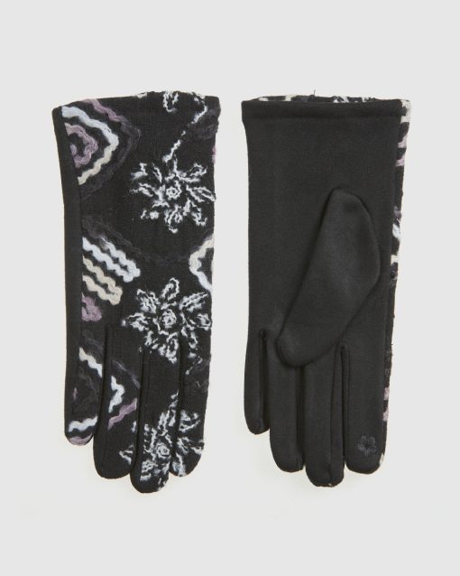 VERDE ΓΥΝΑΙΚΕΙΑ ΓΑΝΤΙΑ 02-0000801 ΜΑΥΡΟ