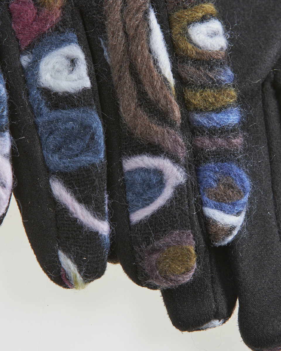 Γυναικεία Γάντια Verde 02-0000803 Πολύχρωμο