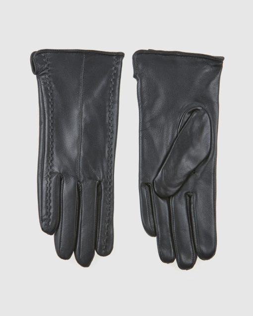 VERDE ΓΥΝΑΙΚΕΙΑ ΓΑΝΤΙΑ ΔΕΡΜΑ 02-0000824 ΜΑΥΡΟ