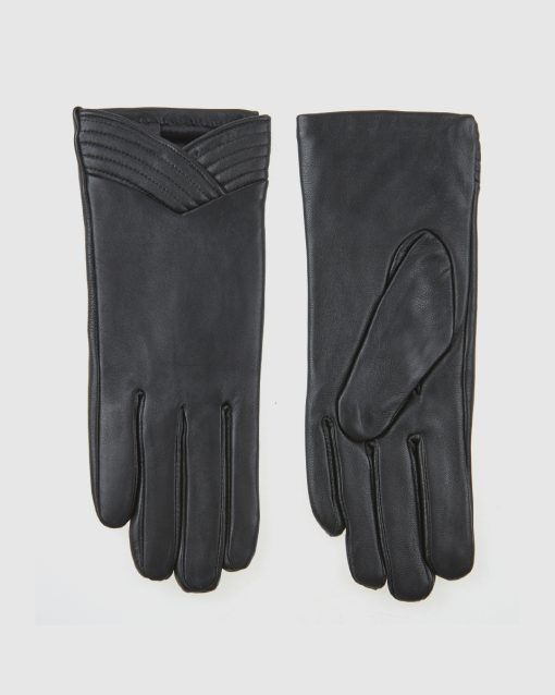 VERDE ΓΥΝΑΙΚΕΙΑ ΓΑΝΤΙΑ ΔΕΡΜΑ 02-0000826 ΜΑΥΡΟ