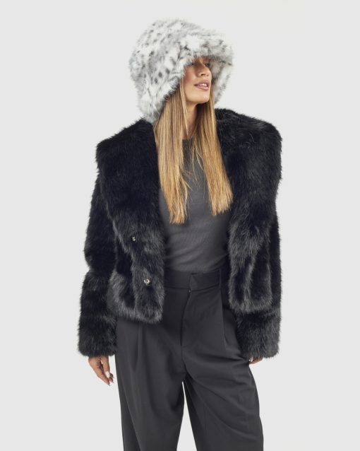 VERDE ΓΥΝΑΙΚΕΙΟ ΚΑΠΕΛΟ ΓΟΥΝΙΝΟ 05-0000848 ANIMAL PRINT ΓΚΡΙ