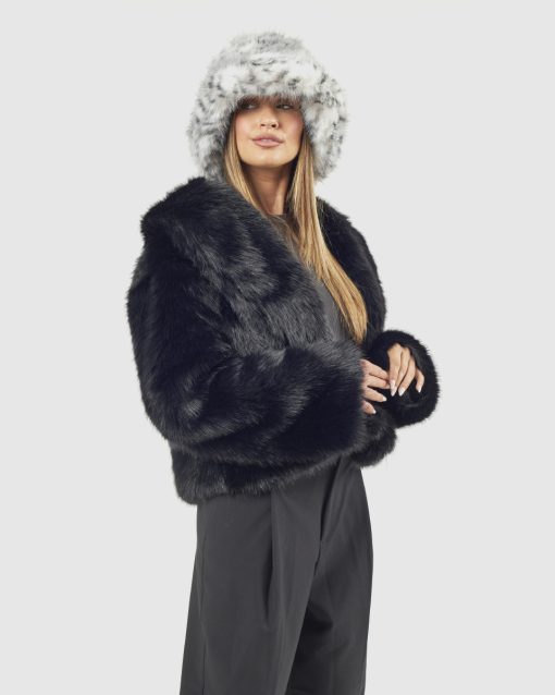 VERDE ΓΥΝΑΙΚΕΙΟ ΚΑΠΕΛΟ ΓΟΥΝΙΝΟ 05-0000848 ANIMAL PRINT ΓΚΡΙ