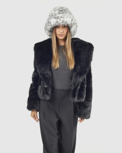 VERDE ΓΥΝΑΙΚΕΙΟ ΚΑΠΕΛΟ ΓΟΥΝΙΝΟ 05-0000848 ANIMAL PRINT ΓΚΡΙ