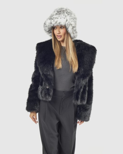 VERDE ΓΥΝΑΙΚΕΙΟ ΚΑΠΕΛΟ ΓΟΥΝΙΝΟ 05-0000848 ANIMAL PRINT ΓΚΡΙ