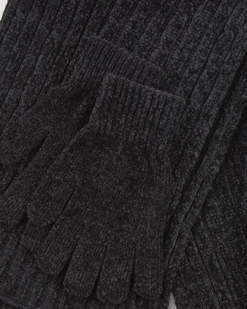 VERDE ΣΕΤ ΚΑΣΚΟΛ ΣΚΟΥΦΟΣ ΓΑΝΤΙΑ 06-0001287 ΜΑΥΡΟ