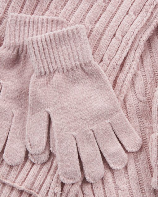 VERDE ΣΕΤ ΚΑΣΚΟΛ ΣΚΟΥΦΟΣ ΓΑΝΤΙΑ 06-0001287 ΡΟΖ