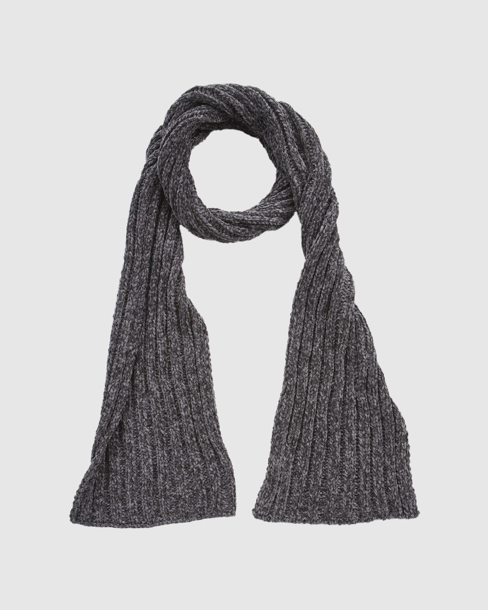 Γυναικείο σετ κασκόλ σκούφος γάντια Verde 06-0001290 γκρι