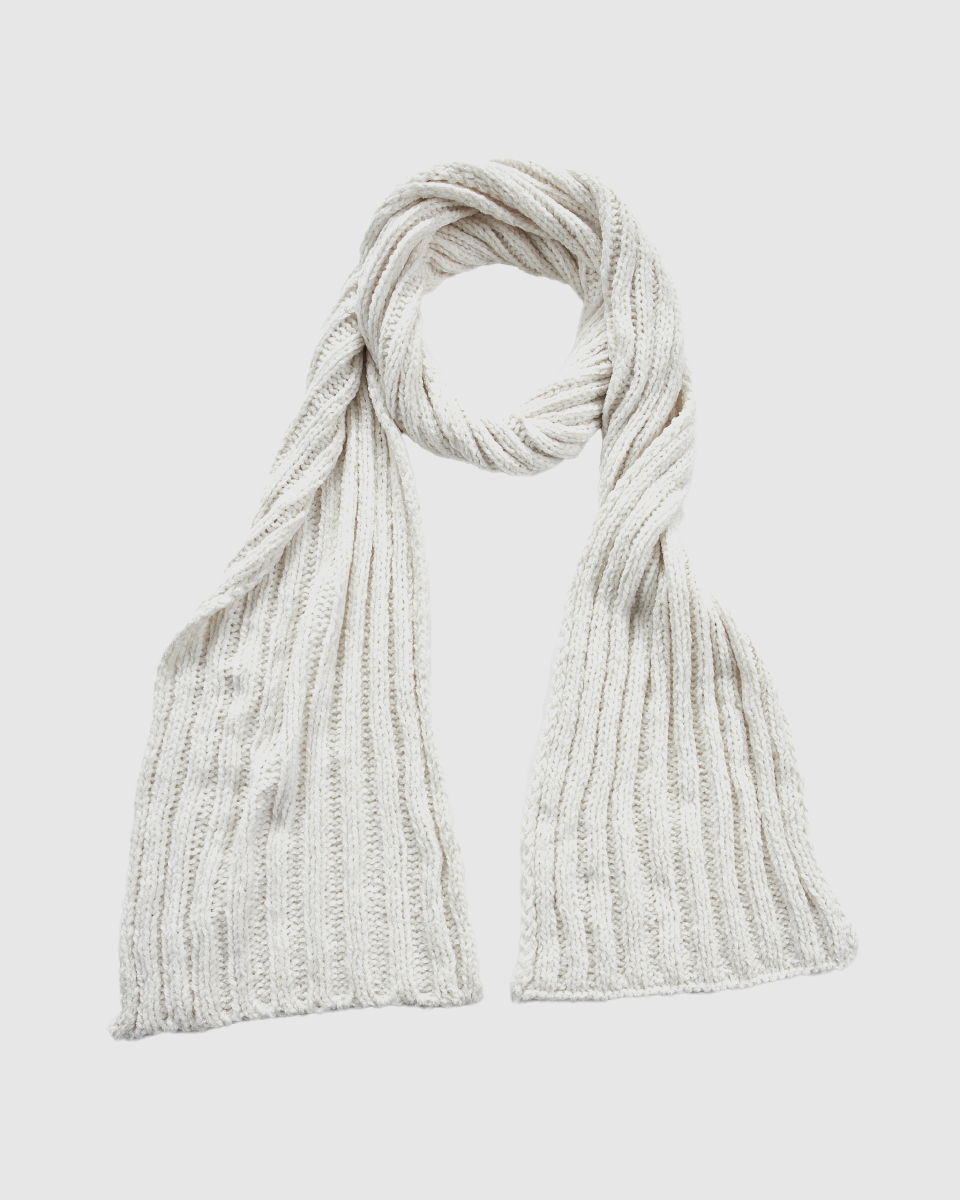 Γυναικείο σετ κασκόλ σκούφος γάντια Verde 06-0001290 εκρού