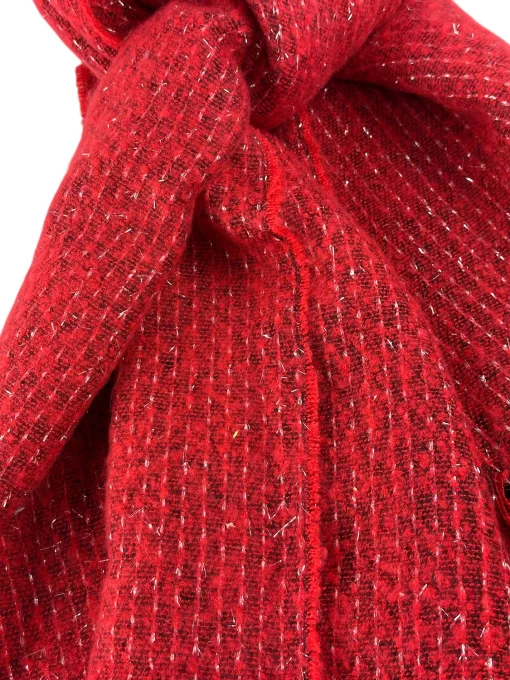 Verde Γυναικείο κασκόλ 06-0000658 Κόκκινο