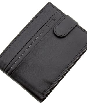 Πορτοφόλι αντρικό δέρμα Armonto 08407-Μαύρο