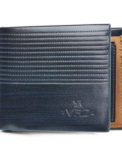 Verde Αντρικό Πορτοφόλι μικρού μεγέθους 09-0000164-Μπλε