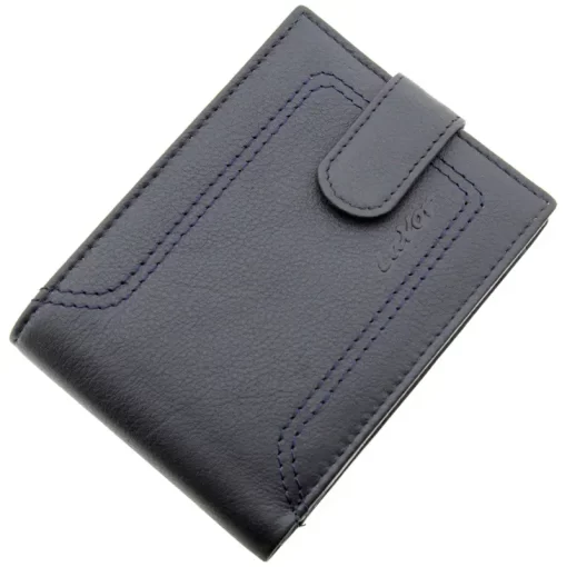 Πορτοφόλι αντρικό δέρμα Lavor 1-3420-Μπλε