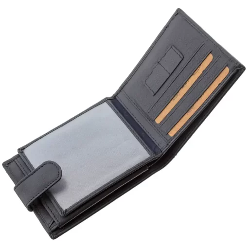 Πορτοφόλι αντρικό δέρμα Lavor 1-3420-Μπλε