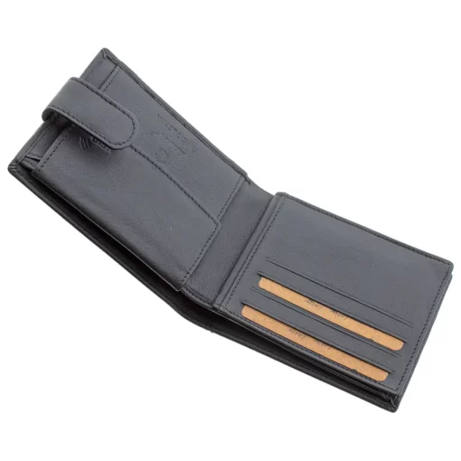 Πορτοφόλι αντρικό δέρμα Lavor 1-3420-Μπλε