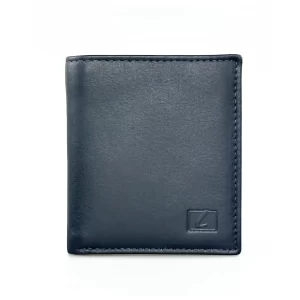 Δερμάτινο αντρικό πορτοφόλι μικρού μεγέθους Lavor 1-3602 Μπλε