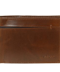 Δερμάτινο αντρικό Πορτοφόλι Lavor 1-3744-COGNAC