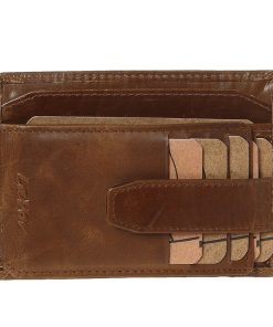 Καρτοθήκη δέρμα μέγεθος ταυτότητας Lavor 1-3763 Cognac