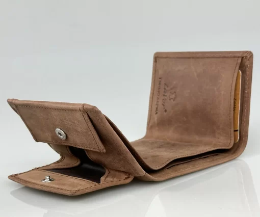 Δερμάτινο αντρικό πορτοφόλι μικρού μεγέθους Lavor 1-3824 Crunch